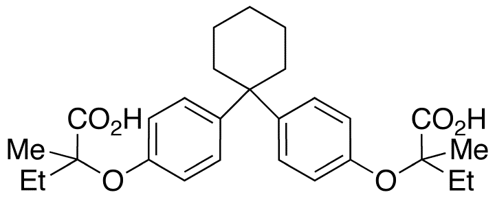 Clinofibrate - Chemical structure and product image