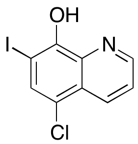 Clioquinol - Chemical structure and product image