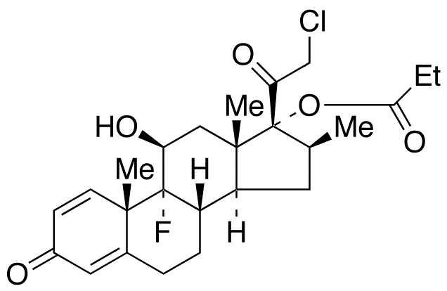Clobetasol 17-Propionate - Chemical structure and product image