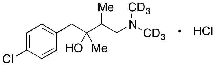 Clobutinol Hydrochloride-d6 - Chemical structure and product image