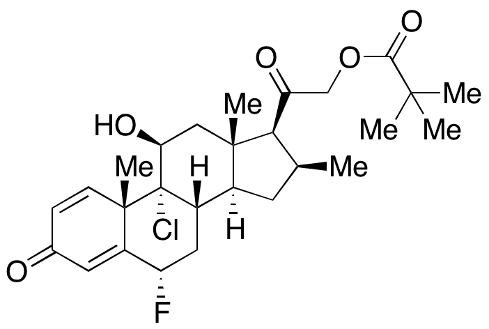 16-(R)-Clocortolone - Chemical structure and product image