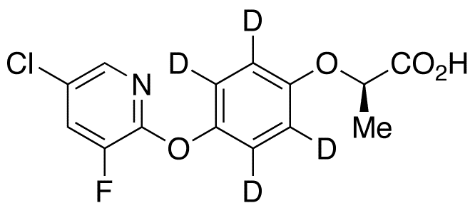 (R)-Clodinafop-d4 - Chemical structure and product image