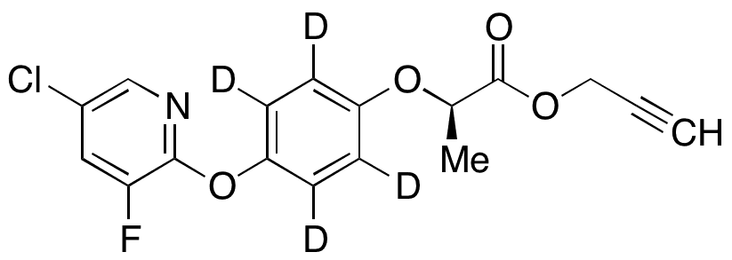 Clodinafop Propargyl-d4 - Chemical structure and product image