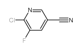 6-Chloro-5-fluoronicotinonitrile - Chemical structure and product image