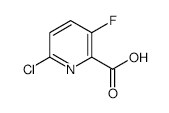 6-Chloro-3-fluoropyridine-2-carboxylic acid - Chemical structure and product image