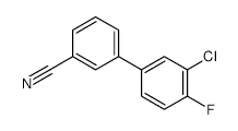 3-(3-Chloro-4-fluorophenyl)benzonitrile - Chemical structure and product image