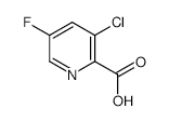 3-Chloro-5-fluoropicolinic acid - Chemical structure and product image