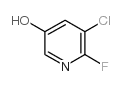 3-Chloro-2-fluoro-5-hydroxypyridine - Chemical structure and product image