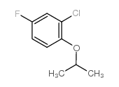 2-Chloro-4-fluoro-1-isopropoxybenzene - Chemical structure and product image