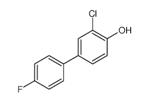 2-Chloro-4-(4-fluorophenyl)phenol - Chemical structure and product image