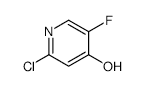 2-Chloro-5-fluoropyridin-4-ol - Chemical structure and product image