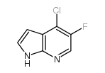 4-Chloro-5-fluoro-1h-pyrrolo[2,3-b]pyridine - Chemical structure and product image