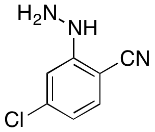 4-Chloro-2-hydrazinylbenzonitrile - Chemical structure and product image