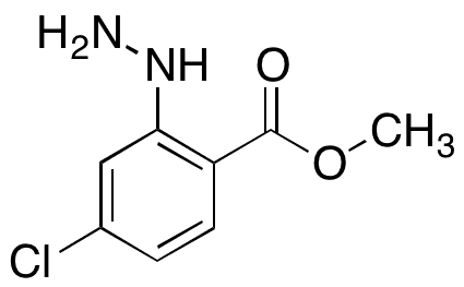 4-Chloro-2-hydrazinylbenzoic Acid Methyl Ester - Chemical structure and product image