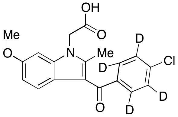 Clometacin-d4 - Chemical structure and product image