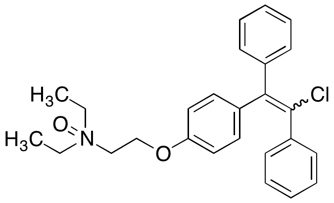 Clomiphene N-Oxide - Chemical structure and product image