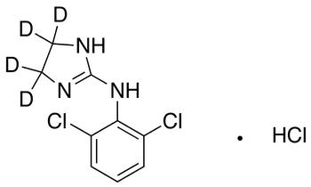 Clonidine-d4 Hydrochloride - Chemical structure and product image