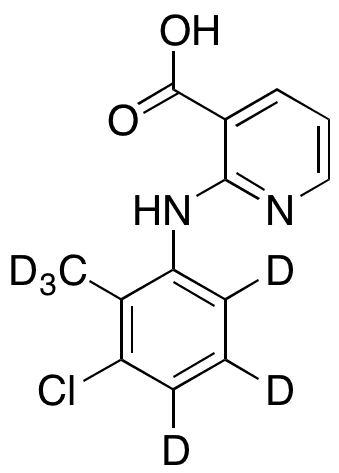 Chlonixin-d6 - Chemical structure and product image