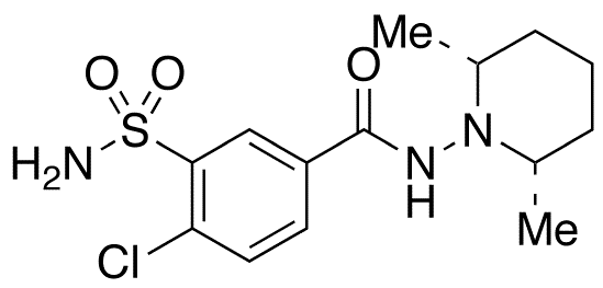 Clopamide - Chemical structure and product image