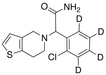 Clopidogrel Amide-d4 - Chemical structure and product image