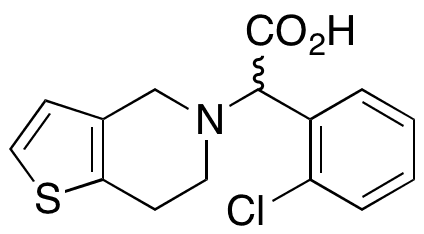 rac-Clopidogrel Carboxylic Acid - Chemical structure and product image