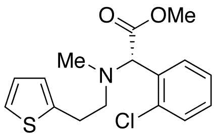 S-Clopidogrel N-Methyl Impurity - Chemical structure and product image
