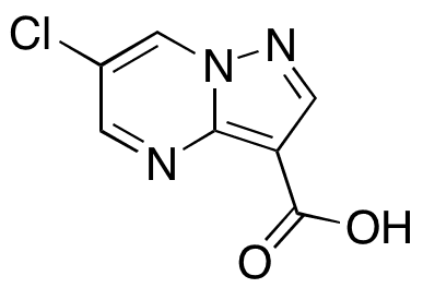 6-Chloro-pyrazolo[1,5-a]pyrimidine-3-carboxylic Acid - Chemical structure and product image