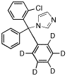 Clotrimazole-d5 - Chemical structure and product image