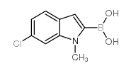 6-Chloro-1-methylindole-2-boronic acid - Chemical structure and product image