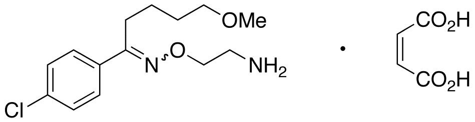 Clovoxamine Maleate Salt(E/Z-Mixture) - Chemical structure and product image