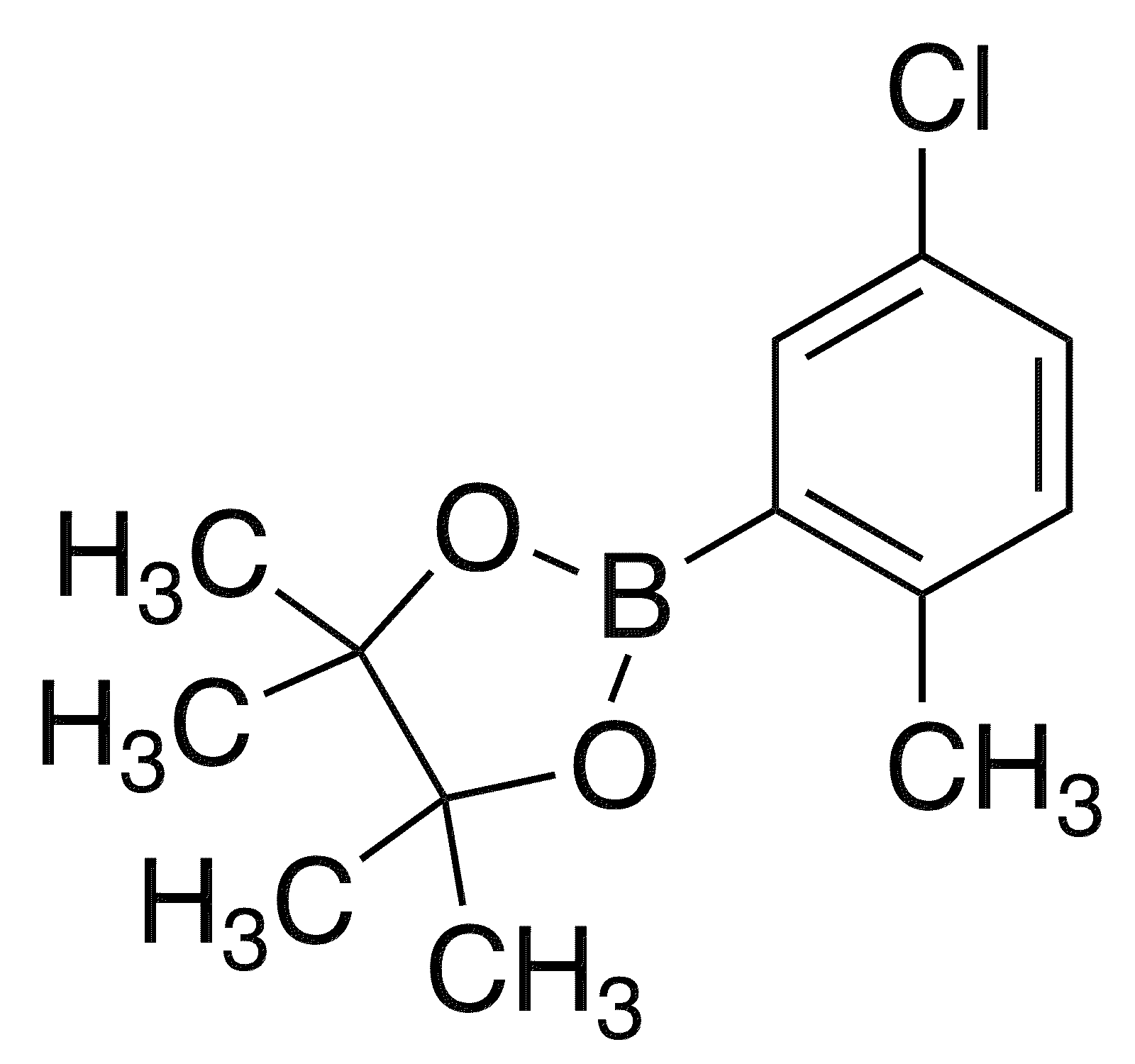 5-Chloro-2-methylphenylboronic acid, pinacol ester - Chemical structure and product image