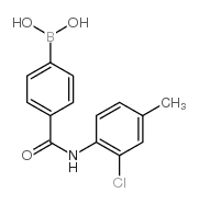 N-(2-Chloro-4-methylphenyl) 4-boronobenzamide - Chemical structure and product image