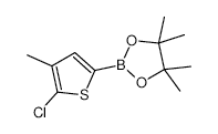 5-Chloro-4-methylthiophen-2-boronic Acid Pinacol Ester - Chemical structure and product image