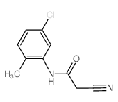 N-(5-Chloro-2-methylphenyl)-2-cyanoacetamide - Chemical structure and product image