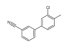 3-(3-Chloro-4-methylphenyl)benzonitrile - Chemical structure and product image