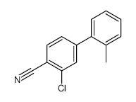 2-Chloro-4-(2-methylphenyl)benzonitrile - Chemical structure and product image