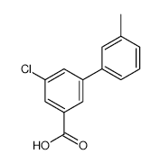5-Chloro-3â€™-methylbiphenyl-3-carboxylic acid - Chemical structure and product image