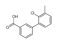 2-Chloro-3-methylbiphenyl-3-carboxylic acid - Chemical structure and product image