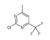 2-Chloro-4-methyl-6-(trifluoromethyl)pyrimidine - Chemical structure and product image