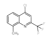 4-Chloro-8-methyl-2-(trifluoromethyl)quinoline - Chemical structure and product image