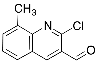 2-Chloro-8-methylquinoline-3-carboxaldehyde - Chemical structure and product image