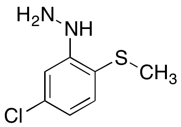 [5-Chloro-2-(methylthio)phenyl]hydrazine - Chemical structure and product image