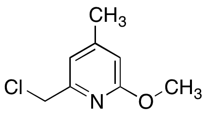 2-(Chloromethyl)-6-methoxy-4-methylpyridine - Chemical structure and product image