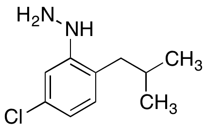 [5-Chloro-2-(2-methylpropyl)phenyl]-hydrazine - Chemical structure and product image
