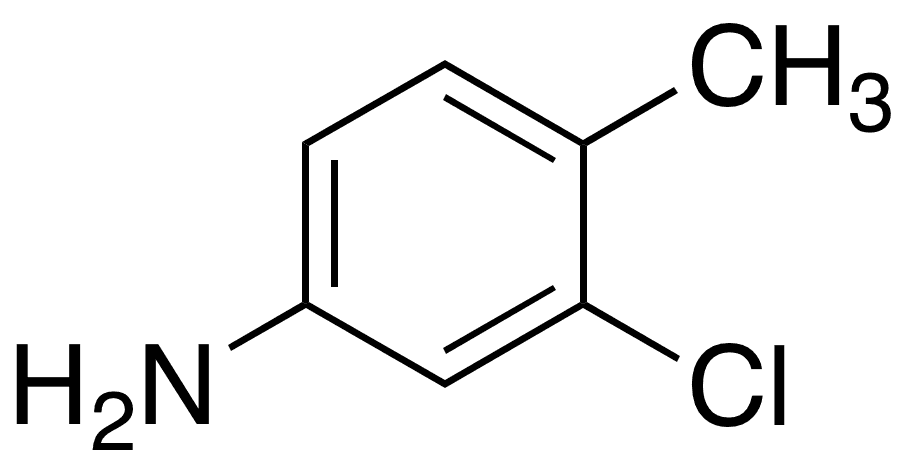 3-â€‹Chloro-â€‹4-â€‹methylaniline - Chemical structure and product image