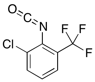 2-Chloro-6-(trifluoromethyl)phenyl Isocyanate - Chemical structure and product image