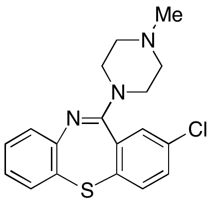 Clothiapine - Chemical structure and product image