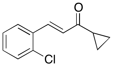 (2E)-3-(2-Chlorophenyl)-1-cyclopropyl-2-propen-1-one - Chemical structure and product image