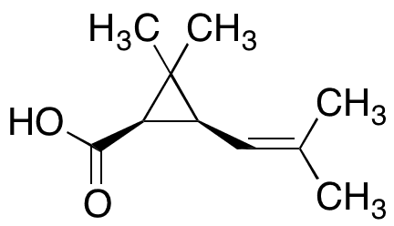 cis-Chrysanthemic Acid - Chemical structure and product image