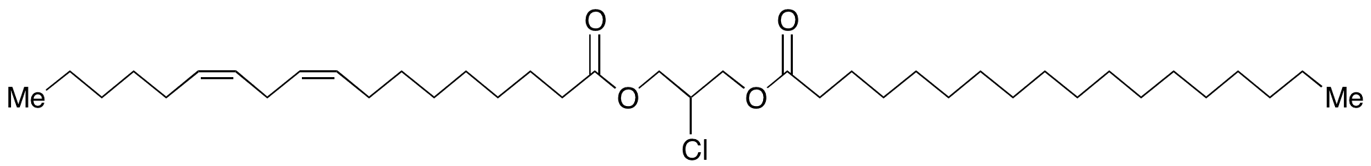 2-Chloro-3-[(1-oxooctadecyl)oxy]propyl (9Z,12Z)-9,12-octadecadienoate - Chemical structure and product image